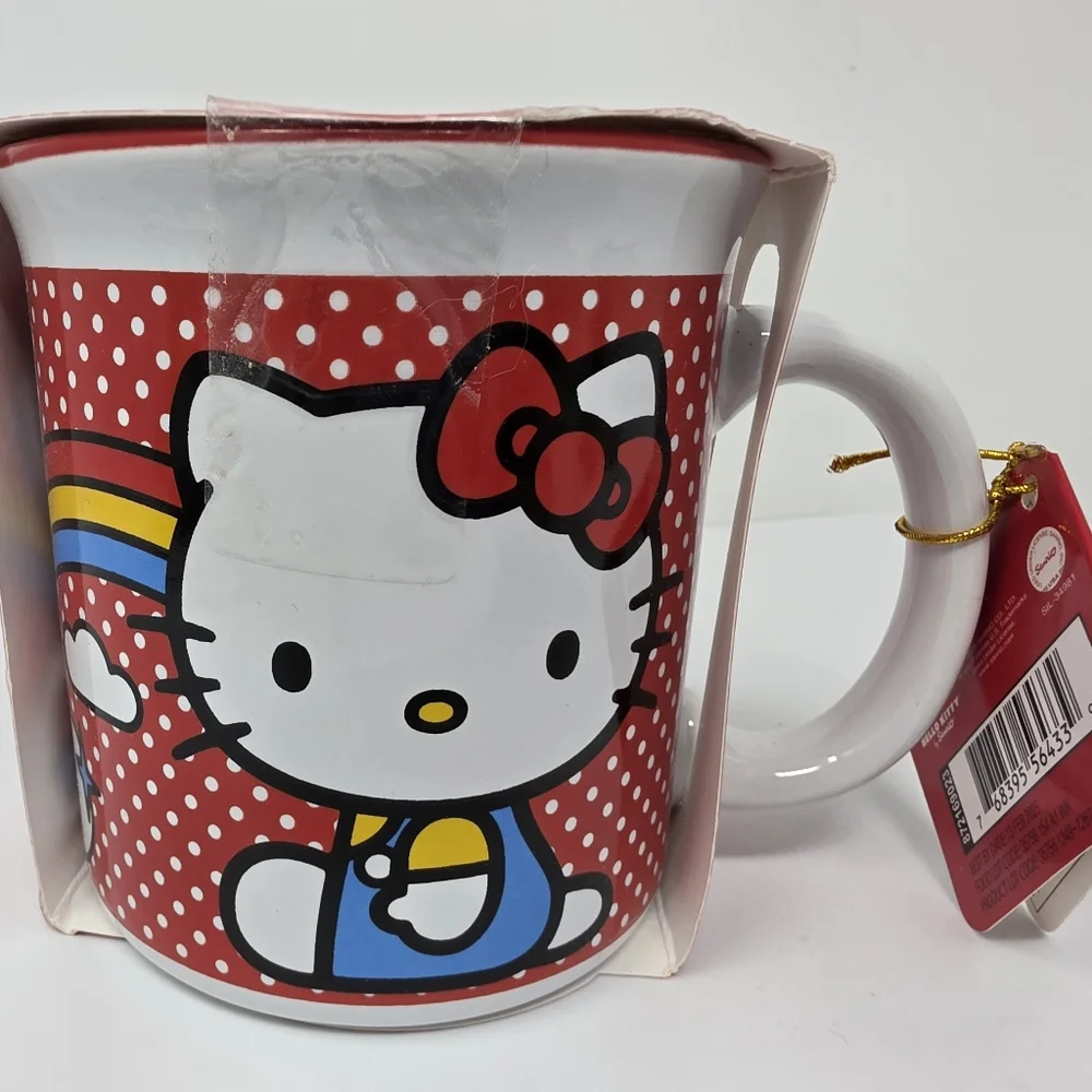 Sanrio Hello Kiity Coffee Tea Hot Chocolate Mug Cup